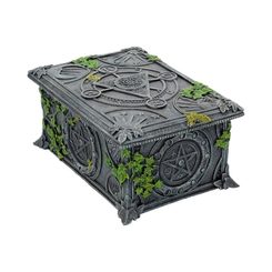 Corbeau - Boîte à corbeaux Pentagramme 16.5cm