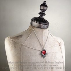 Remembrance POPPY - necklace