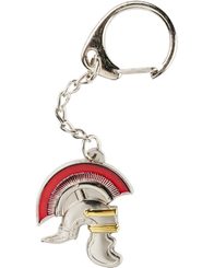 Roman helmet keychain
