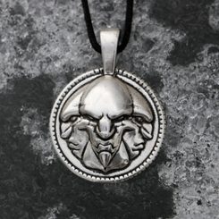 TRIGLAV Slavic Pendant silver