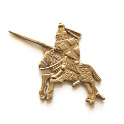Knight, medieval pilgrim badge
