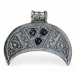 LUNULA, FEMALE FERTILITY JEWEL, IX. Century, Replica, silver 925, pendant