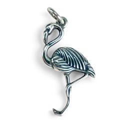 Flamingo, Silber-Anhänger Ag 925/1000