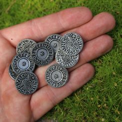 SIHTRIC II., Northumbria, approx. 940 Viking coin replica, zinc