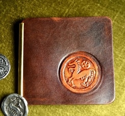 CELTIC HORSE, leather wallet