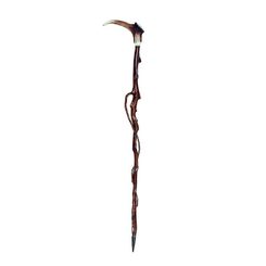 Walking stick with antler