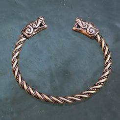 BURG, bracelet Viking, laiton