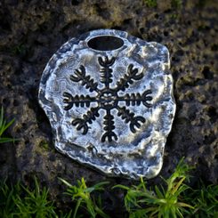 Vegvísir, Viking Drinking Horn