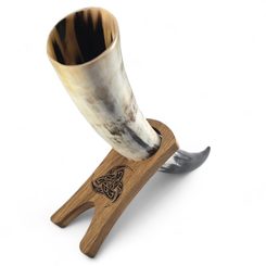 Support d'angle en bois, chêne XL