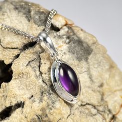 KIRA, Ohrringe, Silber 925 Amethyst