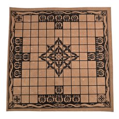 HNEFATAFL - Viking Chess- Chessboard, leather