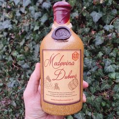 MIEL DE CHÊNE mûrissant en fût 500 ml - paquet cadeau