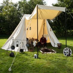 Saxon trade tent, 4 x 6 m