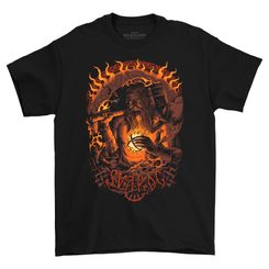 SVAROG Heavenly Blacksmith, Slavic God of Fire men's t-shirt colored