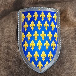 FRANCE, MEDIEVAL SHIELD - metal, handmade