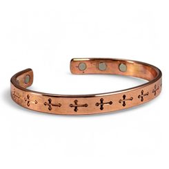 CRUSADER, copper bracelet