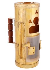 Medieval lantern, brass