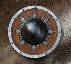 SOLARIS, medieval fist shield