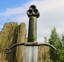 Claíomh Solais - Sword of the Light, Irish trefoil sword