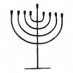 Menorah, seven-arm candlestick