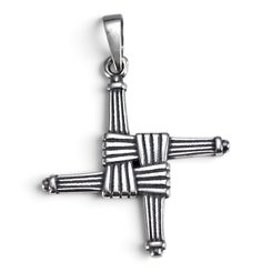 Pendentif Croix de Brigitte en argent 925