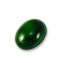 CABOCHON Glas 25x18 mm blau