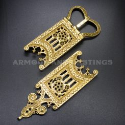 Gürtelgarnitur, 40mm, Gent, 15. Jahrhundert