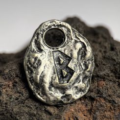NAUTHIZ, runic amulet