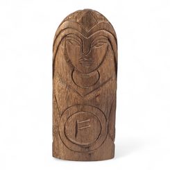 FREYA, dieu viking, statue sculptée