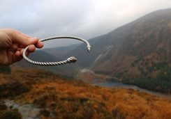 Flóki, bracelet en argent viking