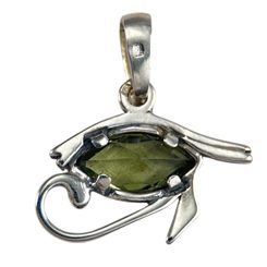 Großmährischer ring, Silber und Moldavit