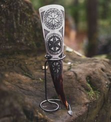 SLAVIJA, Slavic Drinking Horn 0.4 l