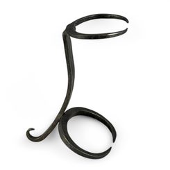 Forged drinking horn holder