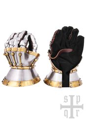 Hourglass Gauntlets, Milan ca. 1370