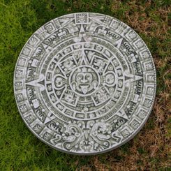 AZTEC CALENDAR, small, wall plaque