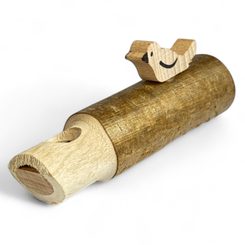 German Wooden squeaker, cuckoo