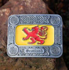 Scottish emblem, belt buckle