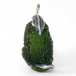 VIPERA, pendant - Moldavite, silver 925/1000