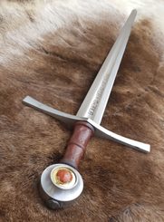 BOHEMIA - PATRIA - NOSTRA, medieval one-handed sword FULL TANG
