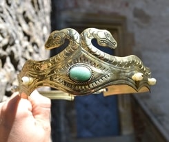 EYE OF HORUS - CROWN with aventurine