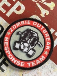 ZOMBIE OUTBREAK, Velcro patch