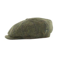 Driving Cap - green and wool, Ireland
