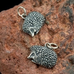 HEDGEHOG, silver pendant