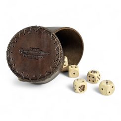 FARKLE dice with cup, Kingdom Come: Deliverance, official merch