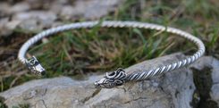 RAMME – torques, Antikes Griechenland, Silber 925