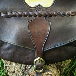 ROSE, historische mittelalterliche Tasche