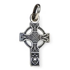 CELTIC CROSS, small silver pendant Ag 925