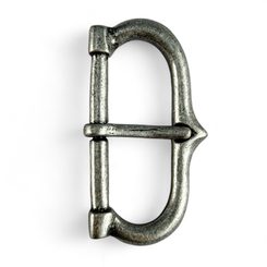 HISTORICAL BUCKLE V, colour silver