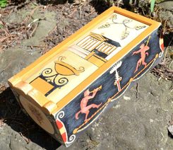 SATYROS, Ancient Rome Wooden Box, replica