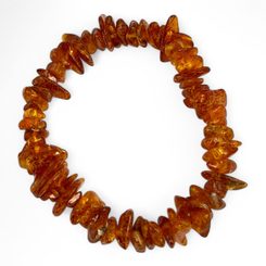 Bracelet d'ambre de la mer Baltique